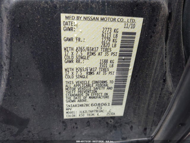 Nissan Pathfinder Sv