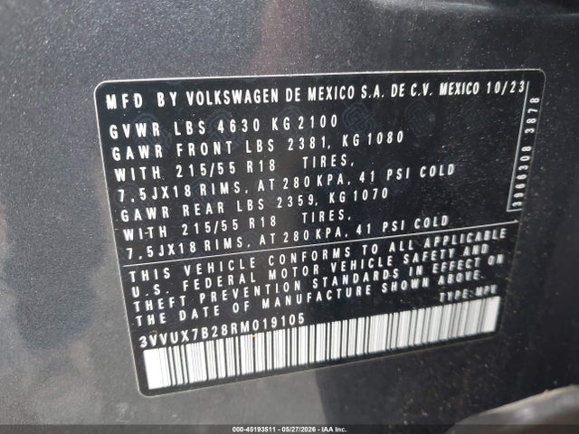 Volkswagen Taos 1.5t Se