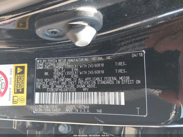 Toyota Highlander Le