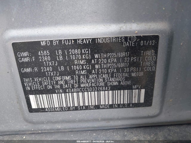 Subaru Outback 2.5i Premium