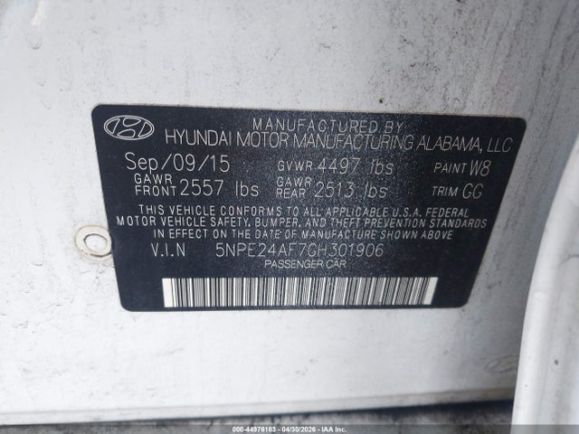 Hyundai SONATA Se