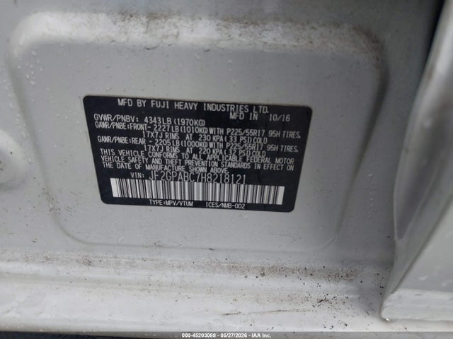 Subaru Crosstrek 2.0i Premium