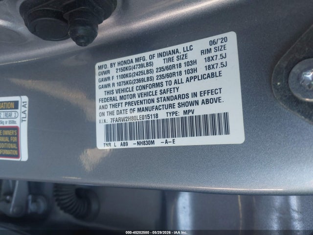 Honda CR-V Awd Ex-l