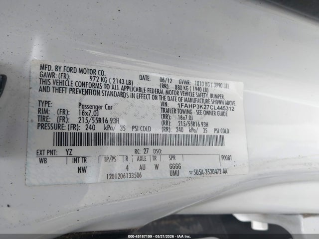Ford Focus Se