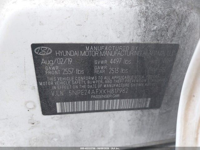 Hyundai SONATA Se