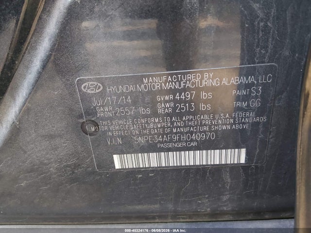 Hyundai SONATA Sport