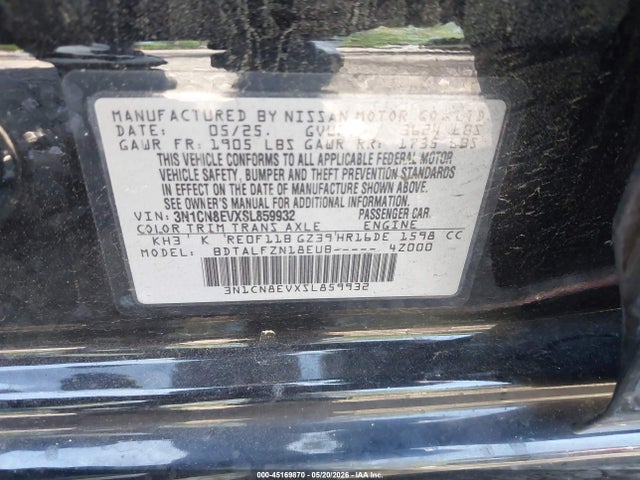 Nissan Versa 1.6 Sv