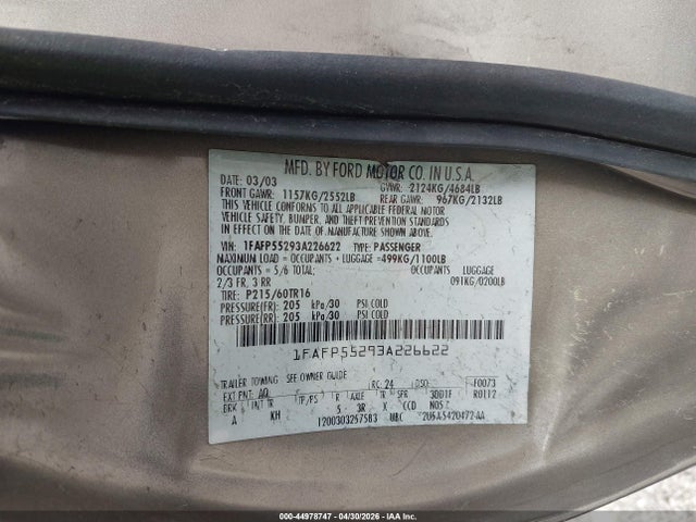 Ford Taurus Ses