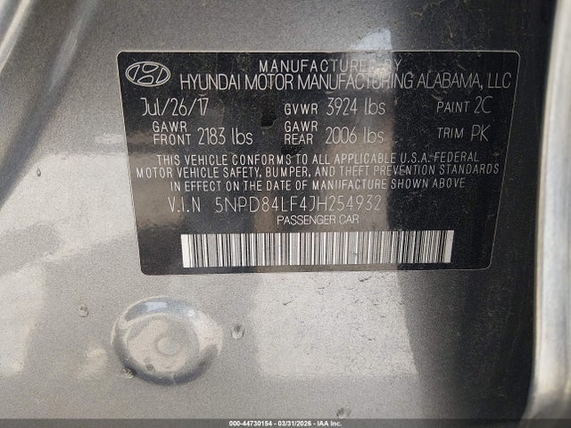 Hyundai ELANTRA Sel