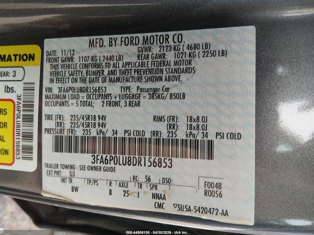 Ford Fusion Se