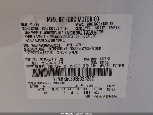 Ford Flex Sel