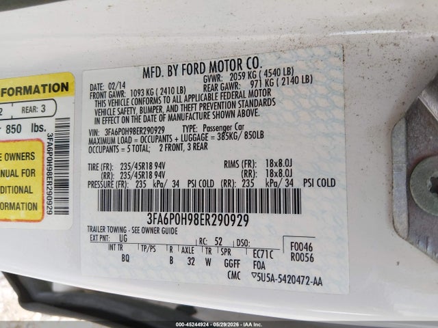 Ford Fusion Se