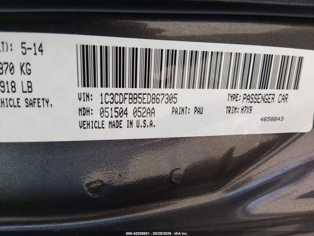 Dodge Dart Sxt