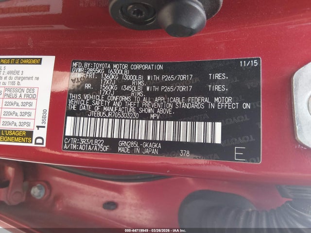 Toyota 4Runner Sr5 Premium