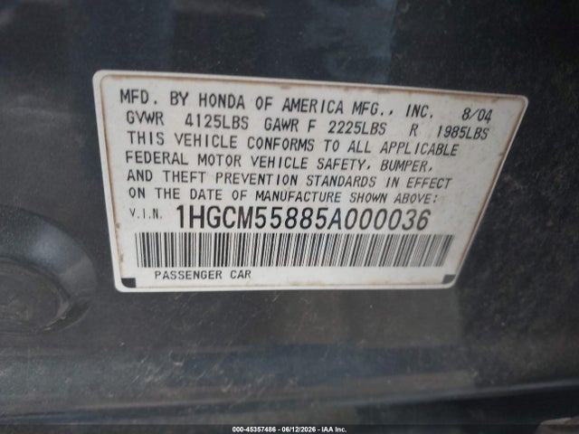 Honda Accord 2.4 Ex