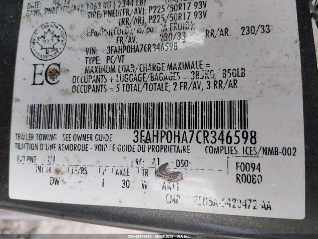 Ford Fusion Se