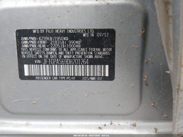 Subaru Impreza 2.0i Sport Limited