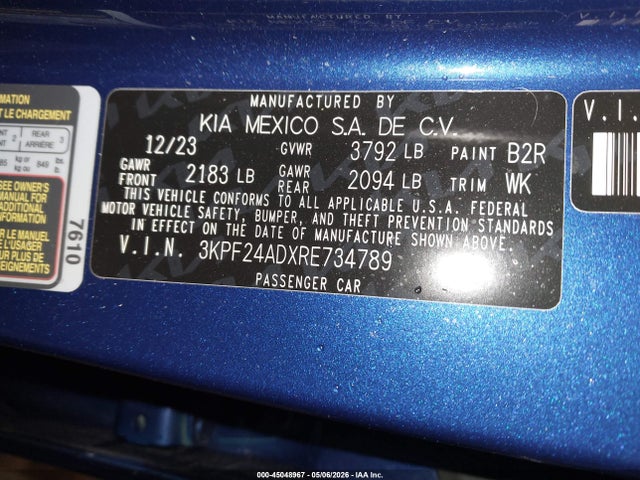 Kia Forte Lxs