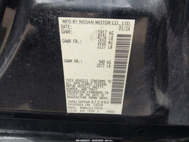Nissan Altima 2.5 S