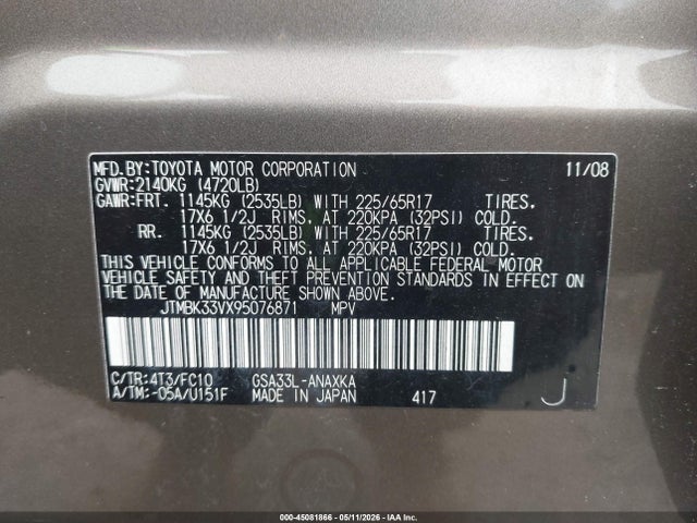 Toyota RAV4 Base V6