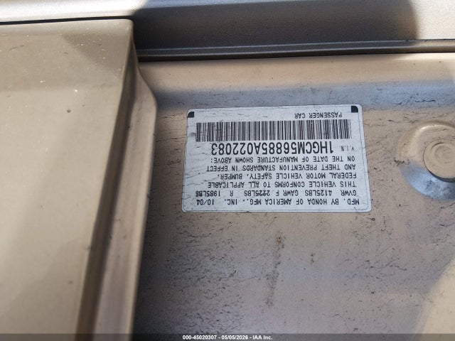 Honda Accord 2.4 Ex