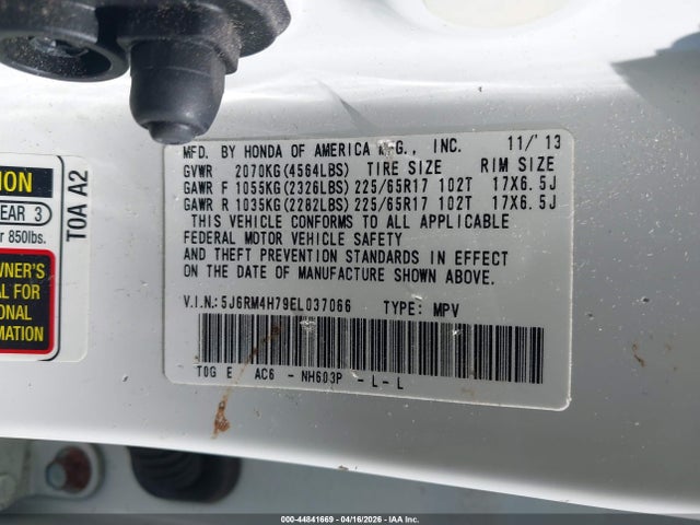 Honda CR-V Ex-l
