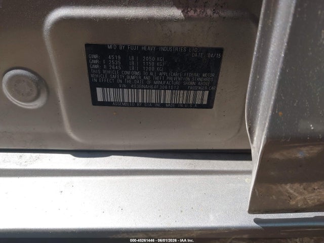 Subaru Legacy 2.5i Premium