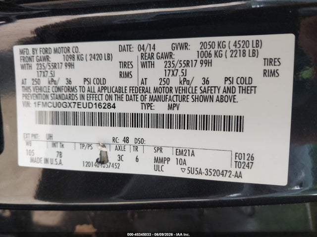 Ford Escape Se