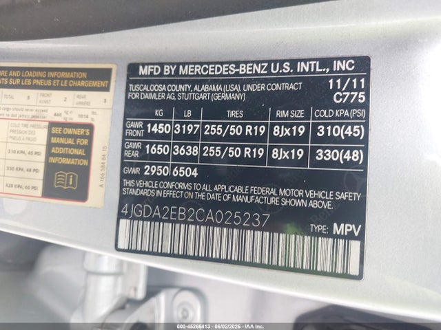 Mercedes-Benz M-Class 4matic