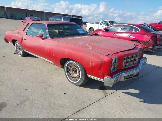 Salvage Chevrolet Monte Carlo Image