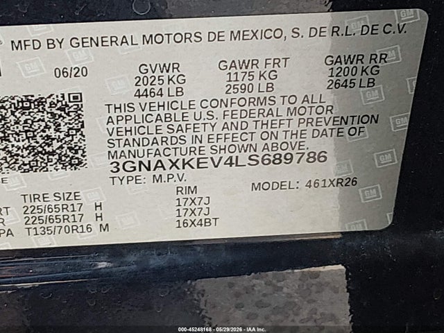Chevrolet Equinox Fwd Lt 1.5l Turbo
