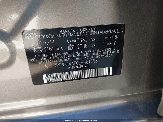 Hyundai ELANTRA Se