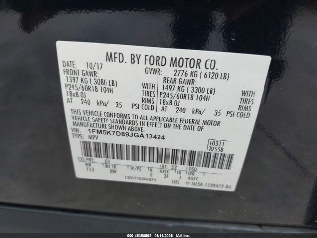 Ford Explorer Xlt