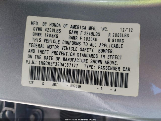 Honda Accord Lx