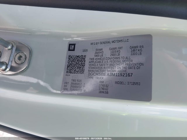 Chevrolet Colorado 2wd  Long Box Wt