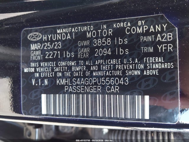 Hyundai ELANTRA Sel