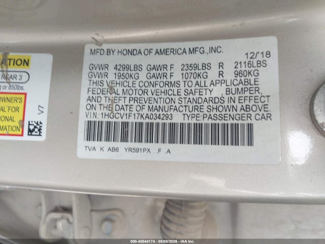 Honda Accord Lx