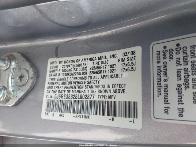 Honda CR-V Lx