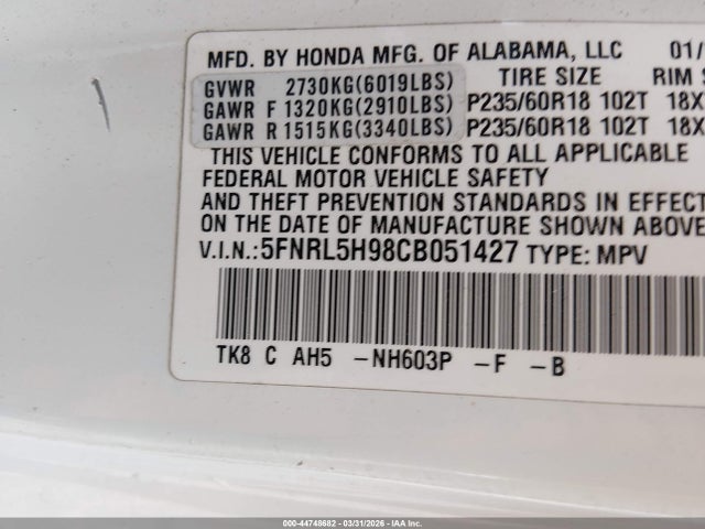 Honda Odyssey