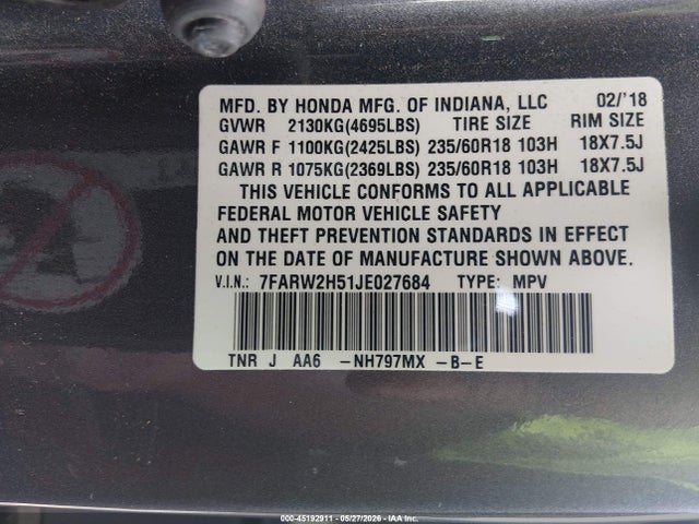 Honda CR-V Ex