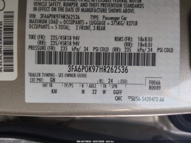 Ford Fusion Titanium