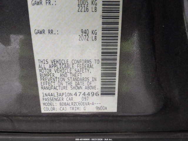 Nissan Altima 2.5 S