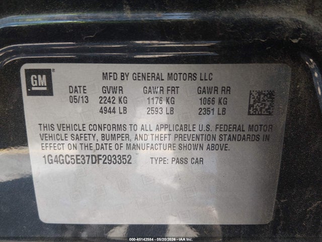 Buick LaCrosse Leather Group