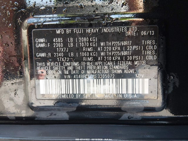 Subaru Outback 2.5i Limited