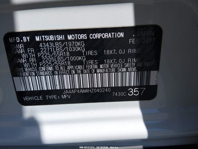 Mitsubishi Outlander 2.4 Sel