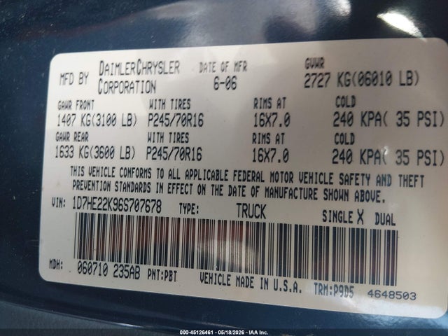 Dodge Dakota St