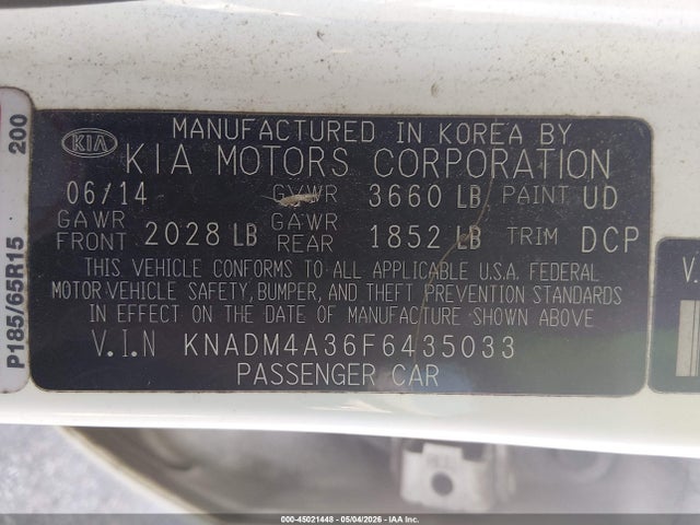 Kia Rio Lx