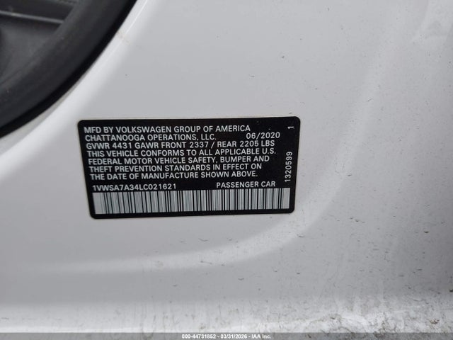 Volkswagen Passat 2.0t Se