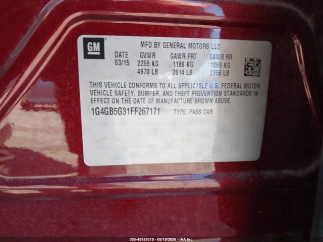 Buick LaCrosse Leather