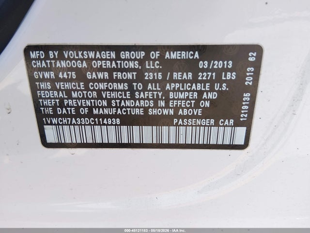 Volkswagen Passat 2.5l Sel